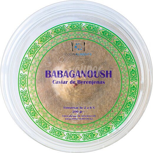 Babaganoush caviar de berenjenas