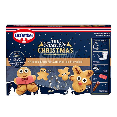 DR. oetker Kit para decorar galletas de Navidad Dr. oetker