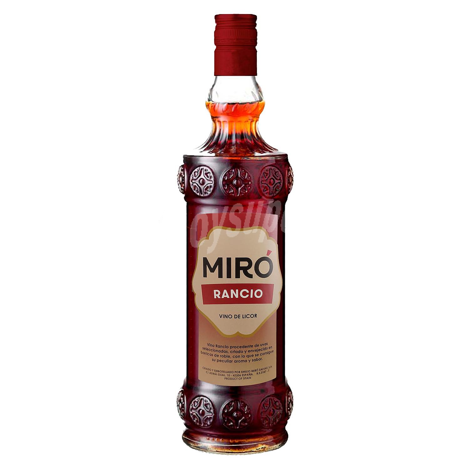 Vino rancio Miró