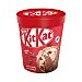 KIT KAT Tarrina de helado de chocolate y galletas con trozos de galletas recubiertas de chocolate con leche KIT KAT