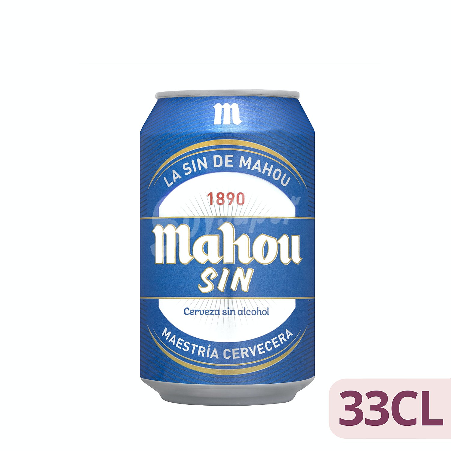 Cerveza sin alcohol lata mahou