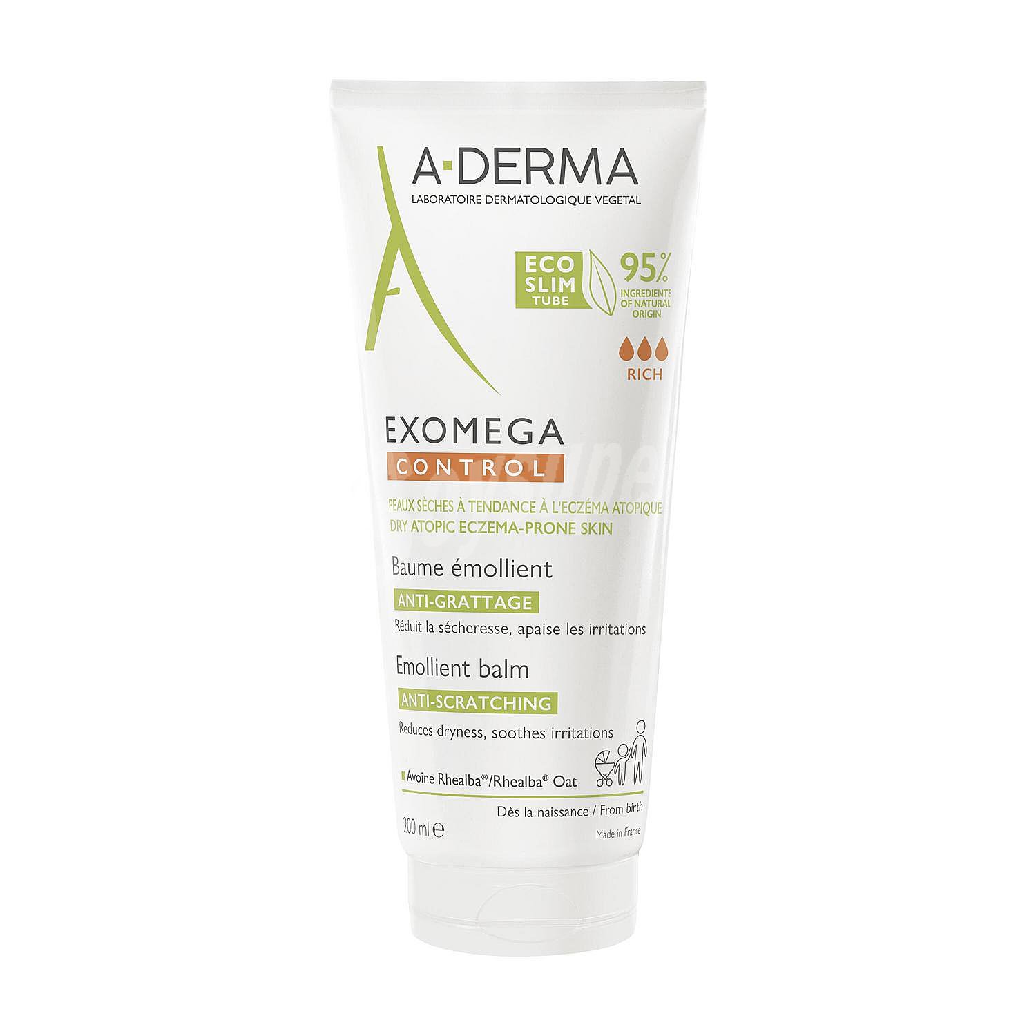 Bálsamo exomega control a-derma