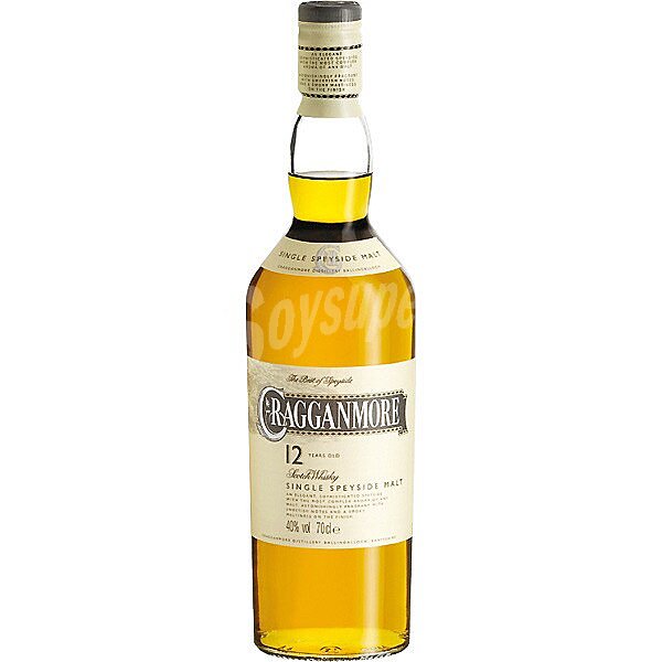 Whisky escocés de malta 12 años