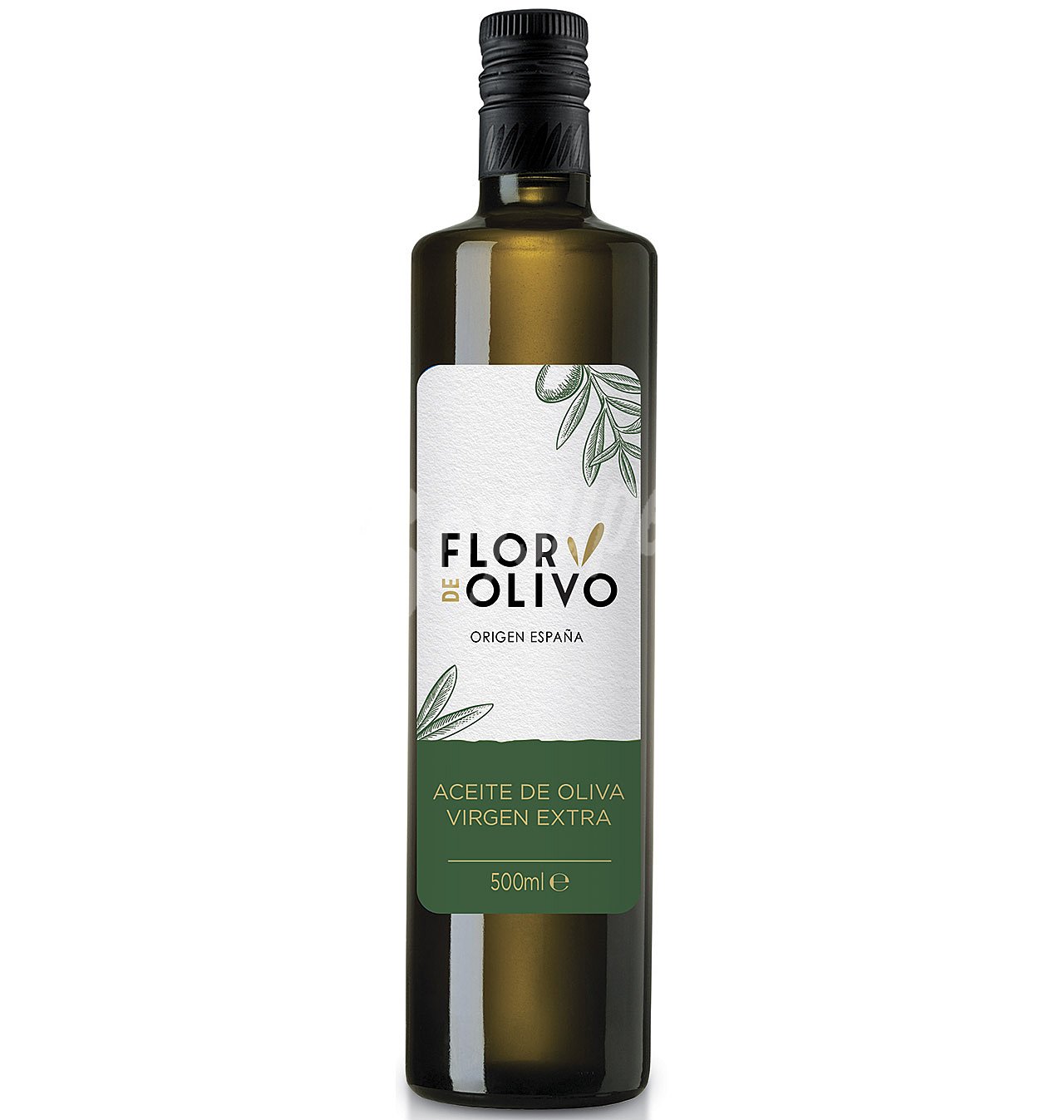 Aceite oliva flor de olivo virgen extra cristal