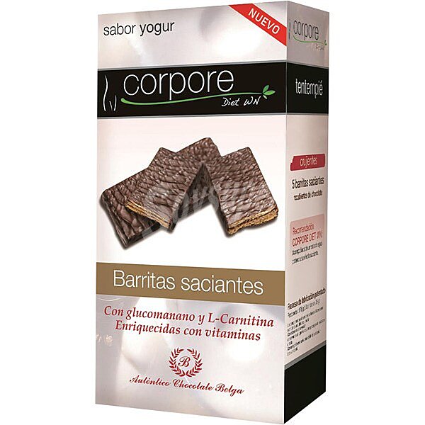 Barritas saciantes sabor yogur enriquecidas con vitaminas envase 175 g