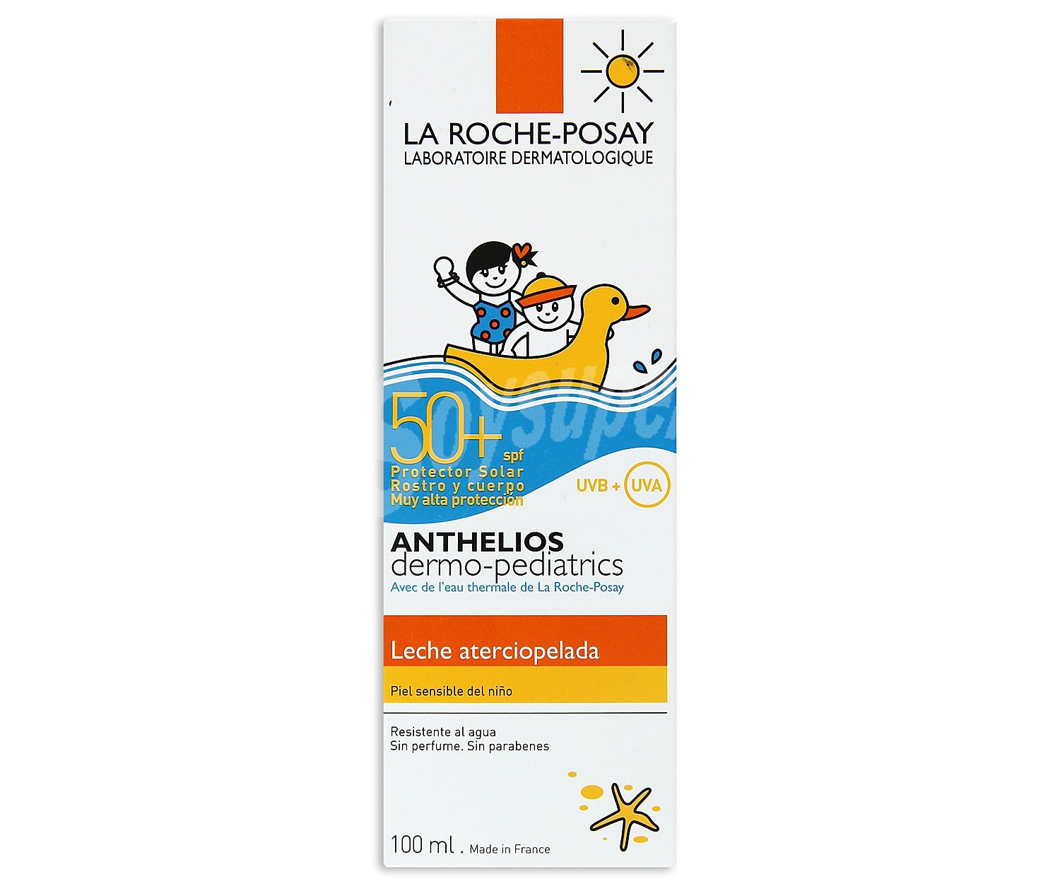 Anthelios Dermo-Pediatrics leche solar infantil SPF 50+ para pieles frágiles y claras de los niños