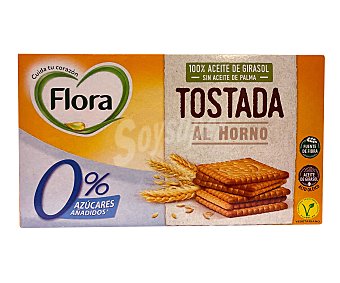 Galletas tostadas al horno sin azúcares añadidos