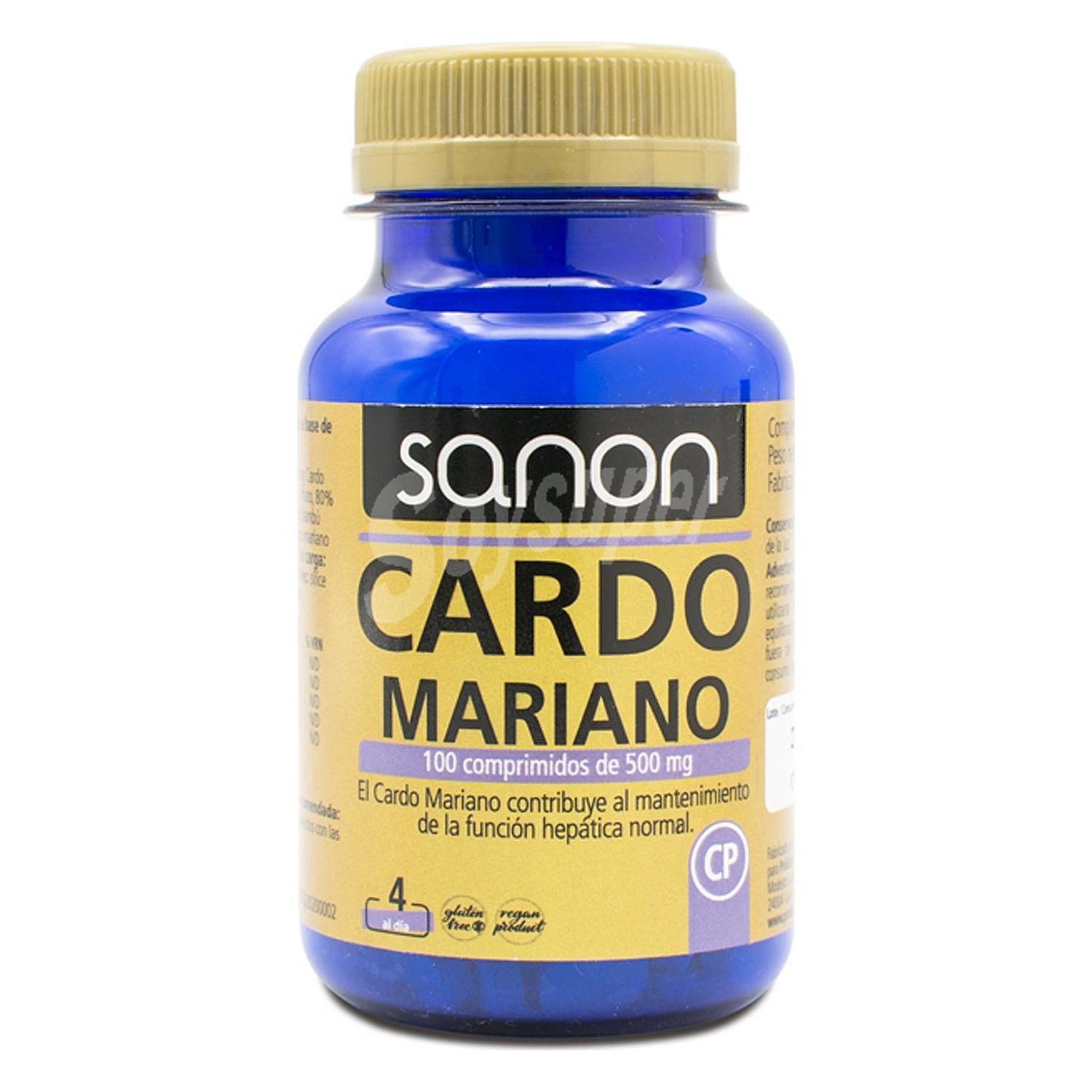 Cardo Mariano en comprimidos sin gluten