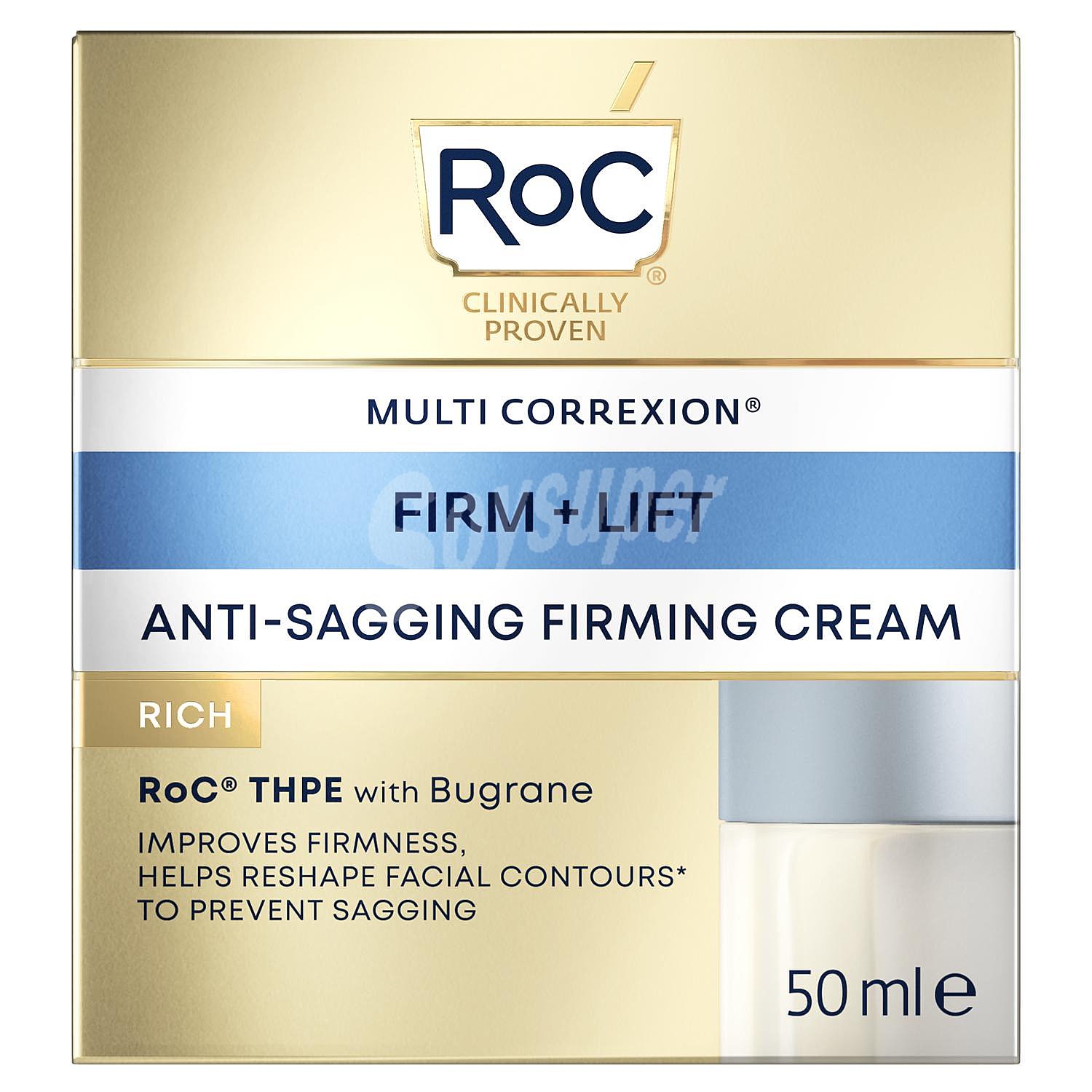 Crema facial reafirmante anti-flacidez Firm + Lift Multi Correxion RoC