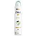 Desodorante en spray para mujer con 1/4 de crema hidratante dove Go fresh