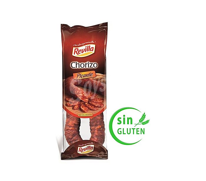 Chorizo picante artesano, sin colorantes y sin gluten