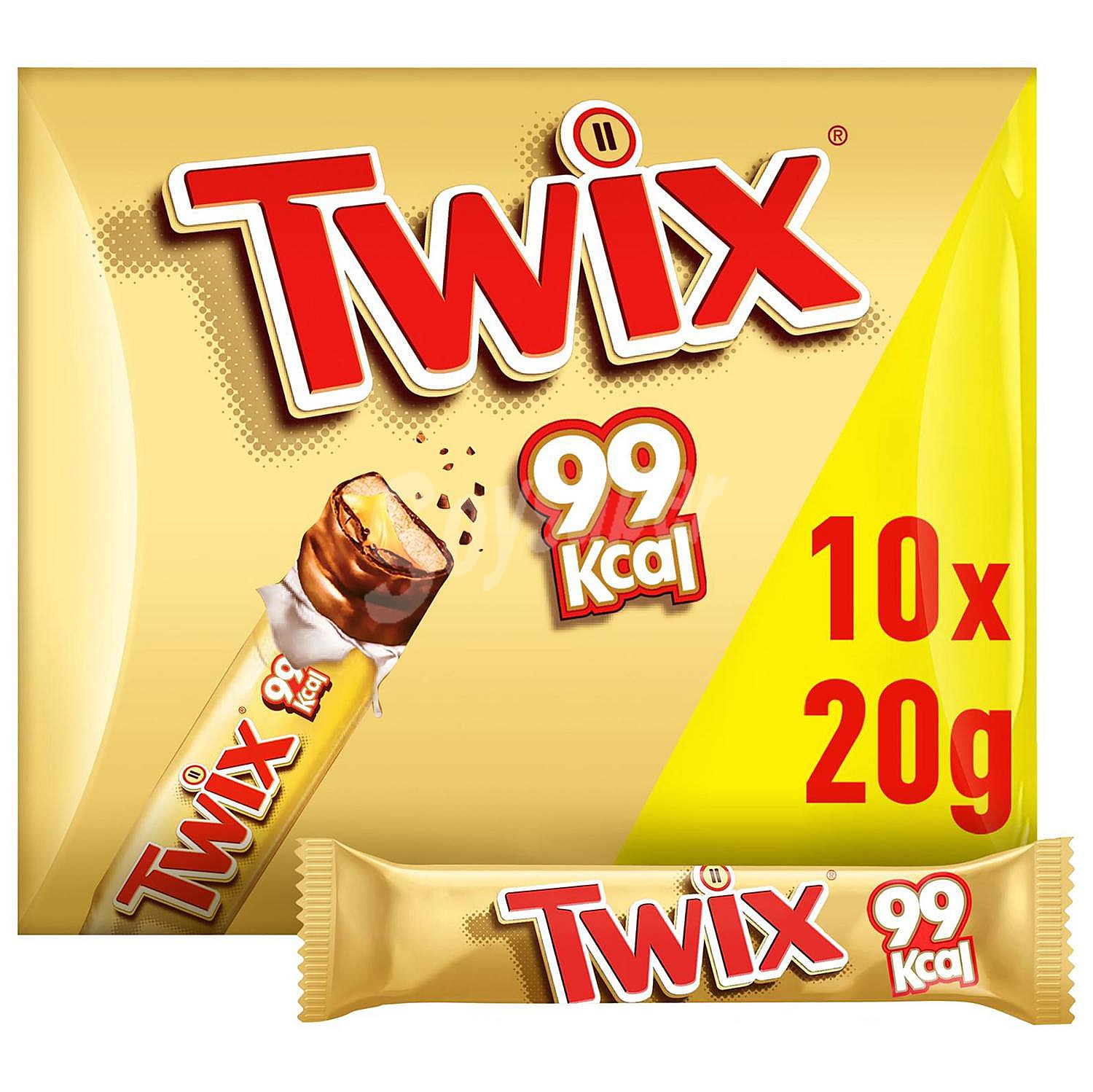 Barritas de chocolate Twix