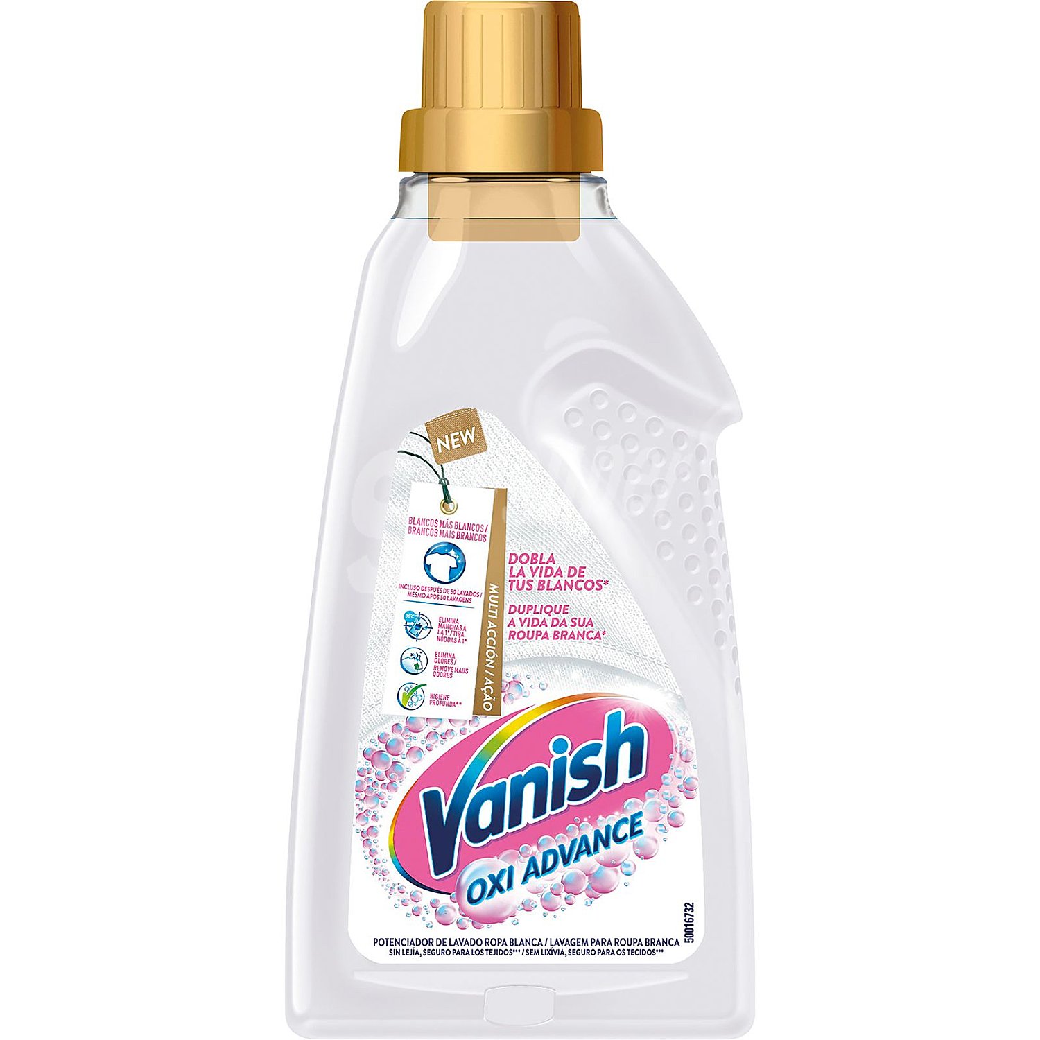 Quitamanchas y blanqueador instantáneo en gel Oxi Advance Vanish