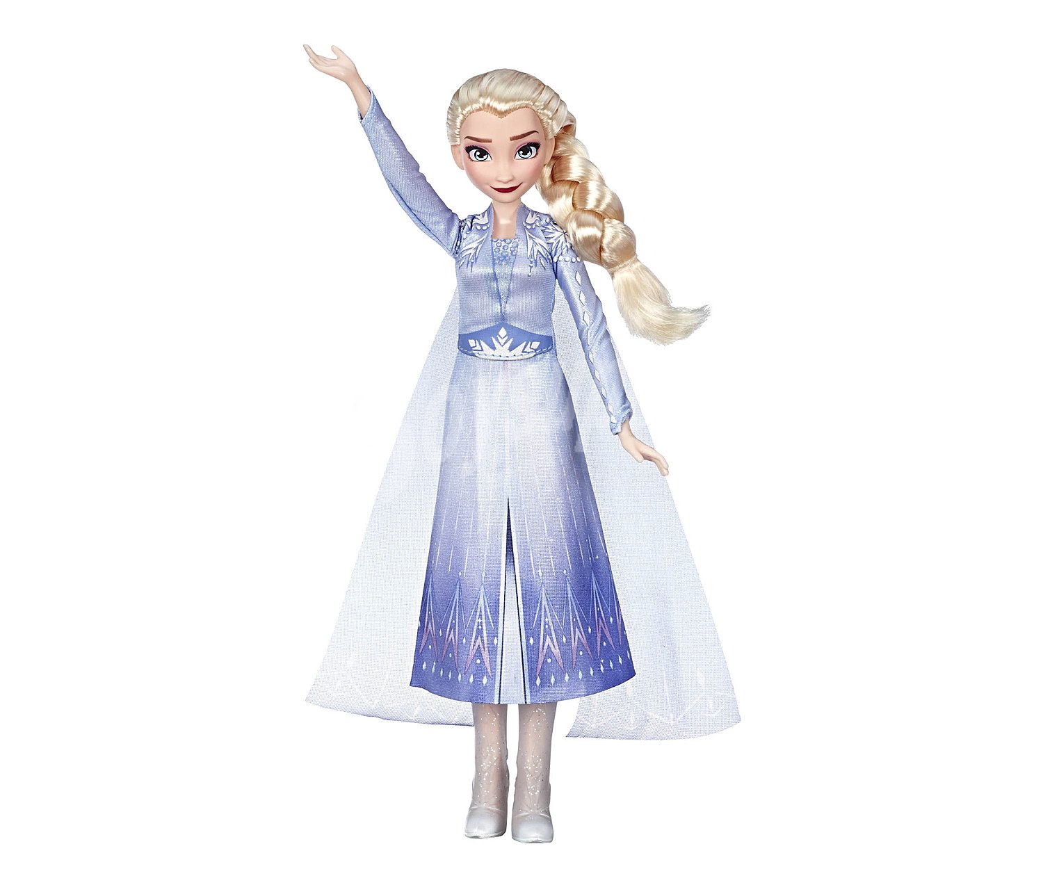 Muñeca cantarina Elsa con vestido que se ilumina, Frozen 2 disney