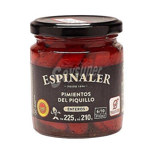 Espinaler Pimientos del piquillo 6/10 piezas espinaler