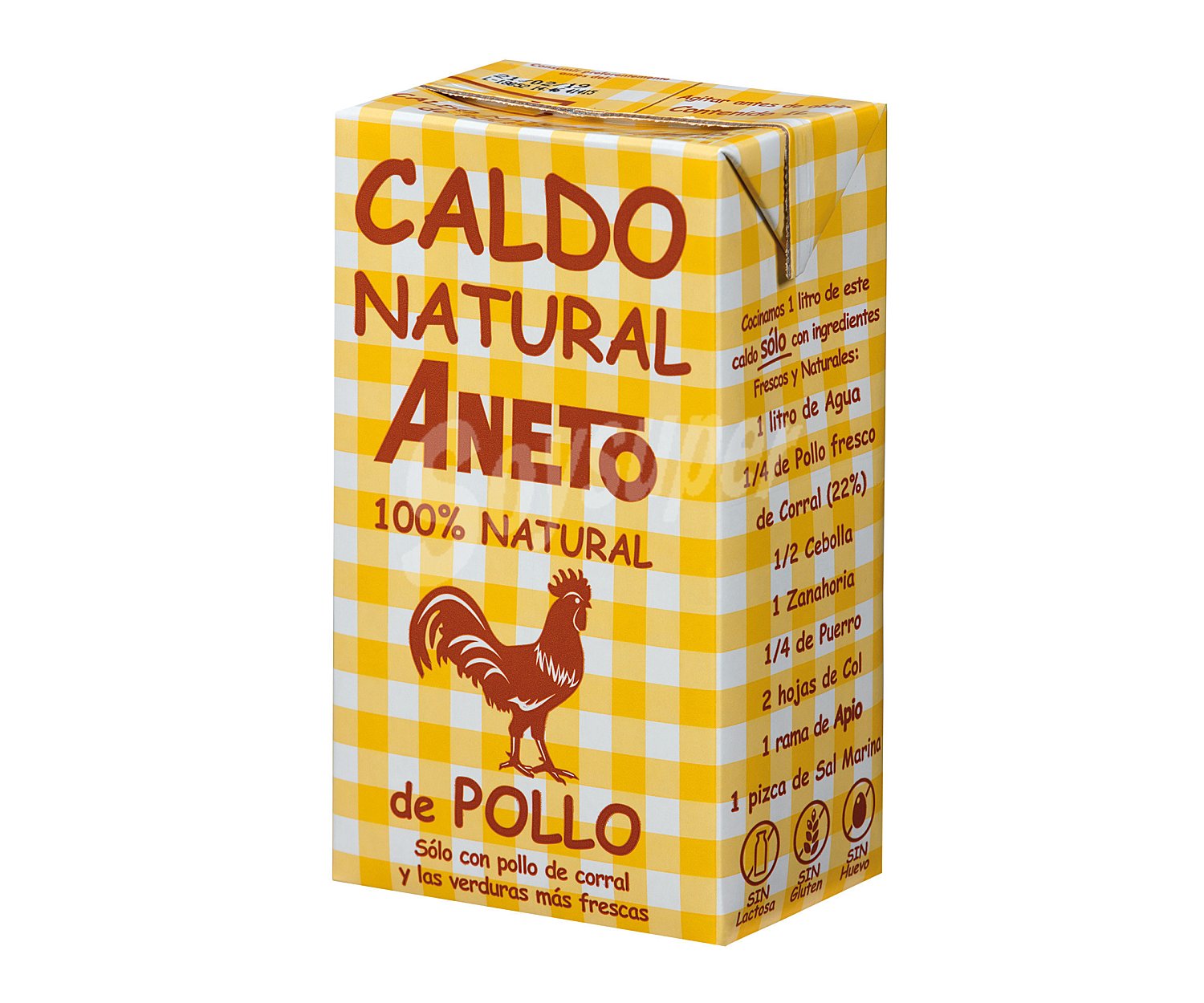 Aneto Caldo natural de pollo aneto