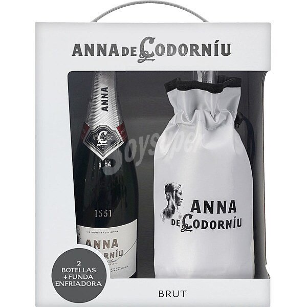 Cava brut con regalo de funda enfriadora