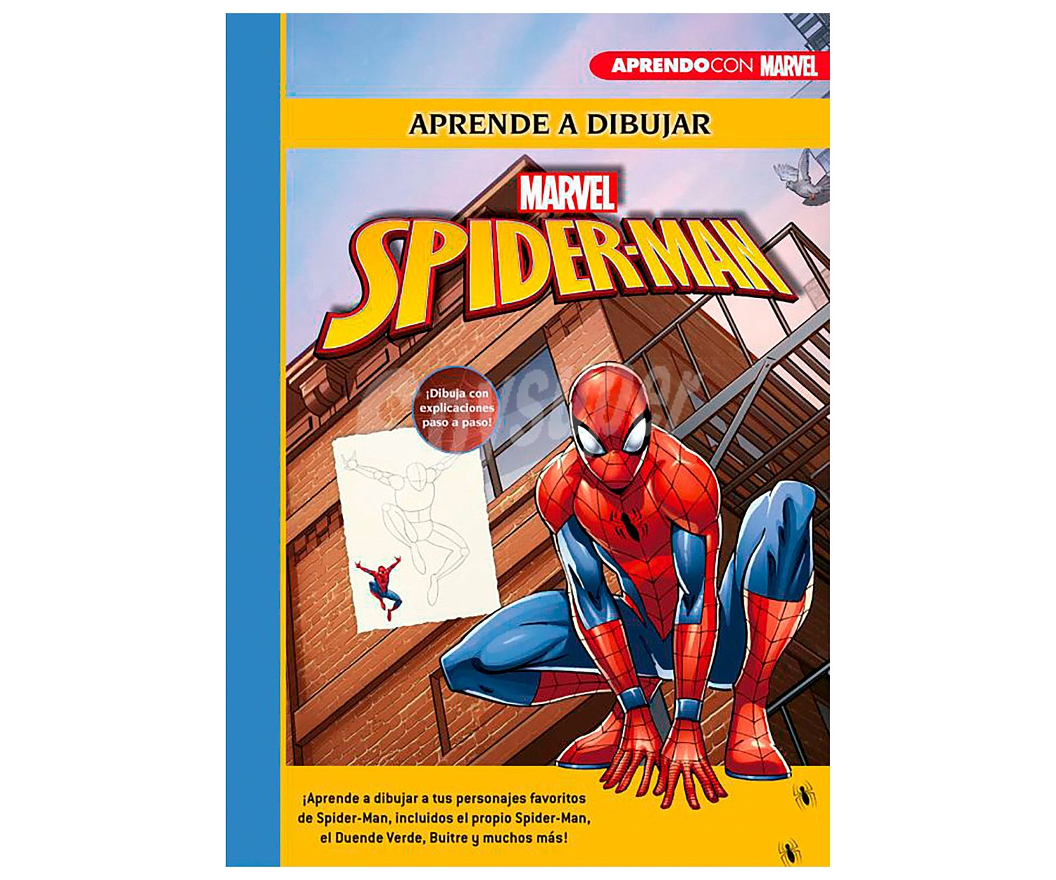 Spider-Man: Aprende a dibujar, VV. AA. Género: infantil. Editorial Marvel.