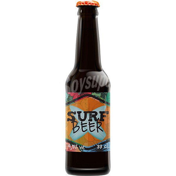 Surf Beer cerveza rubia artesana variedad Pale Ale de Tenerife