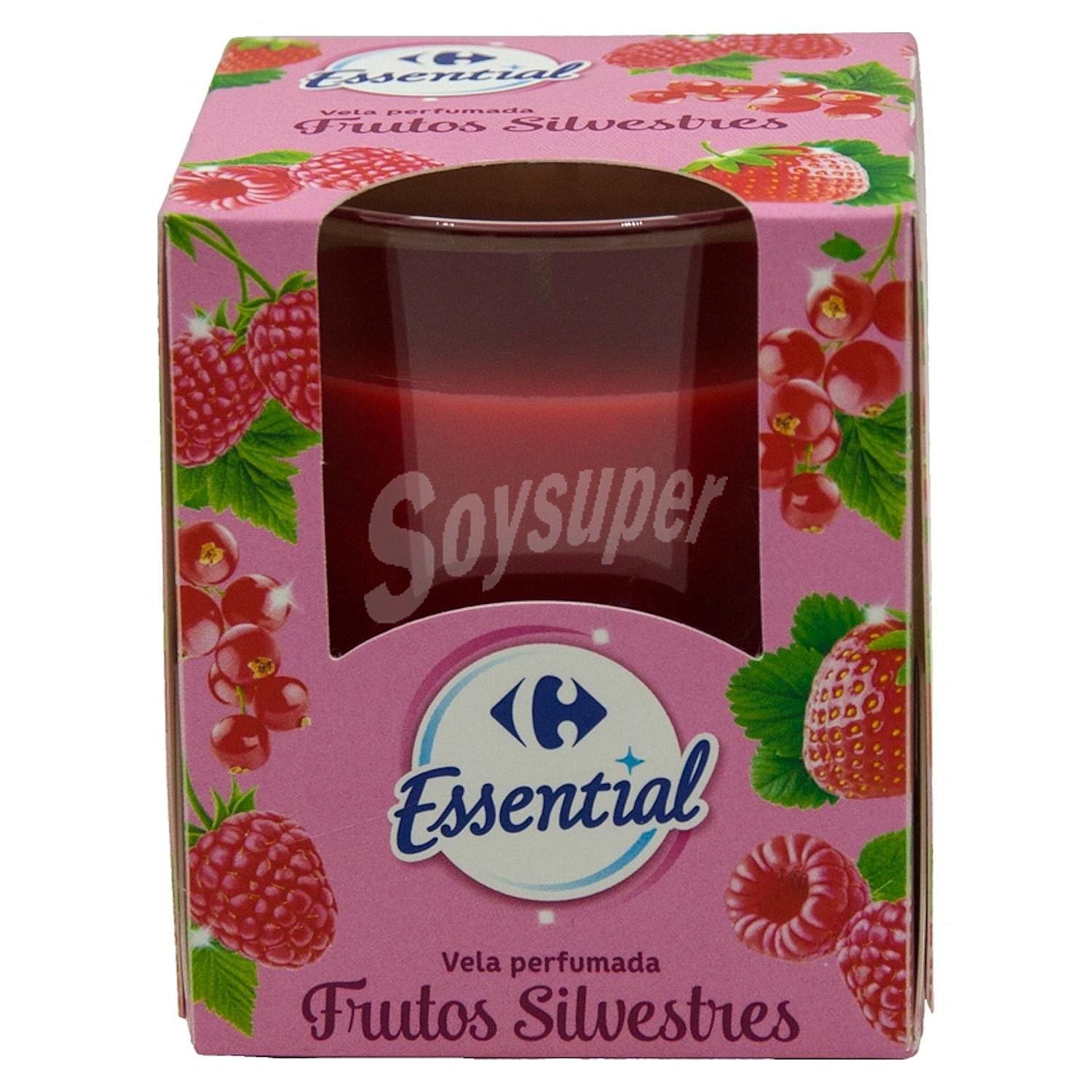 Vela perfumada frutos silvestres Carrefour Essential