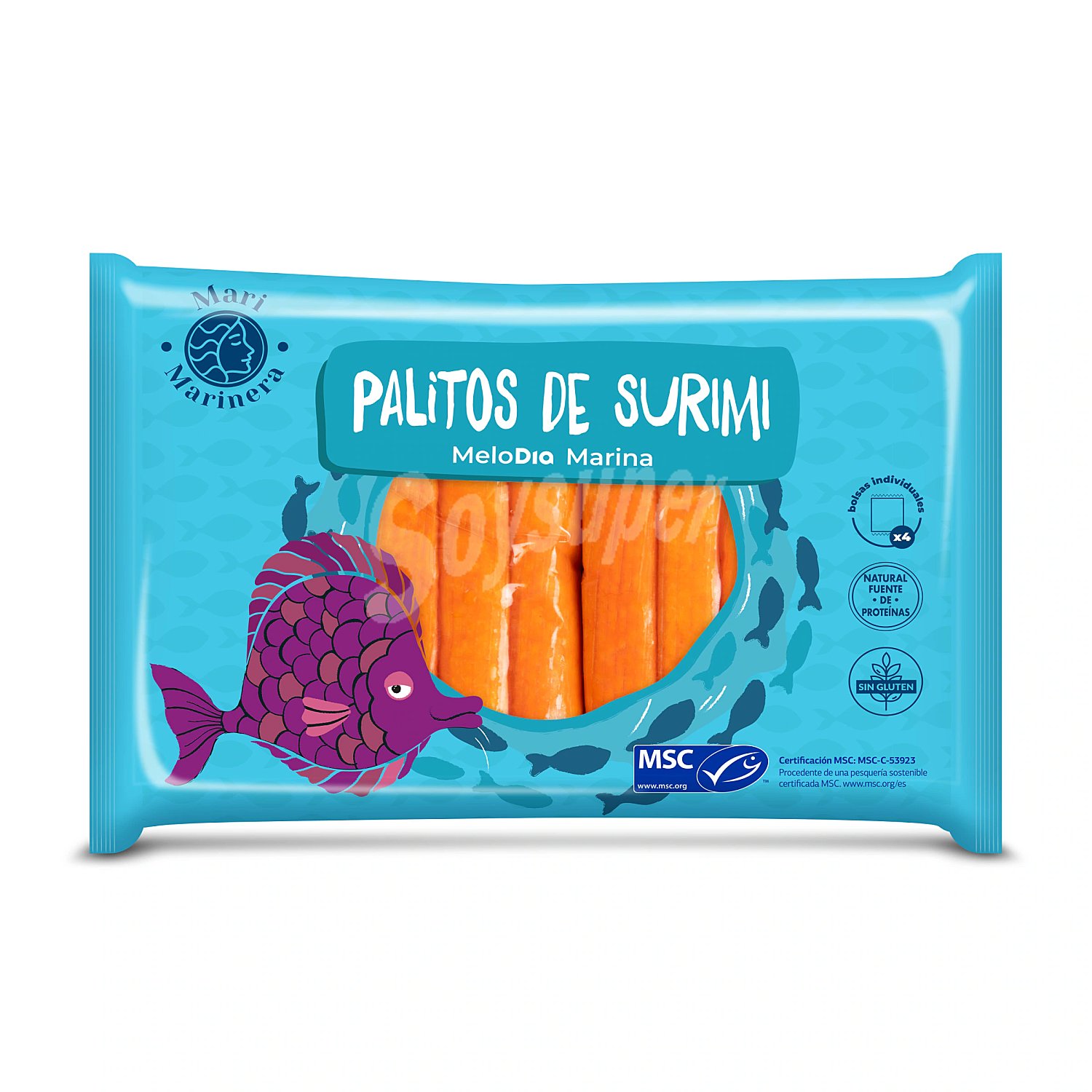 Palitos de surimi refrigeradas MSC Mari Marinera