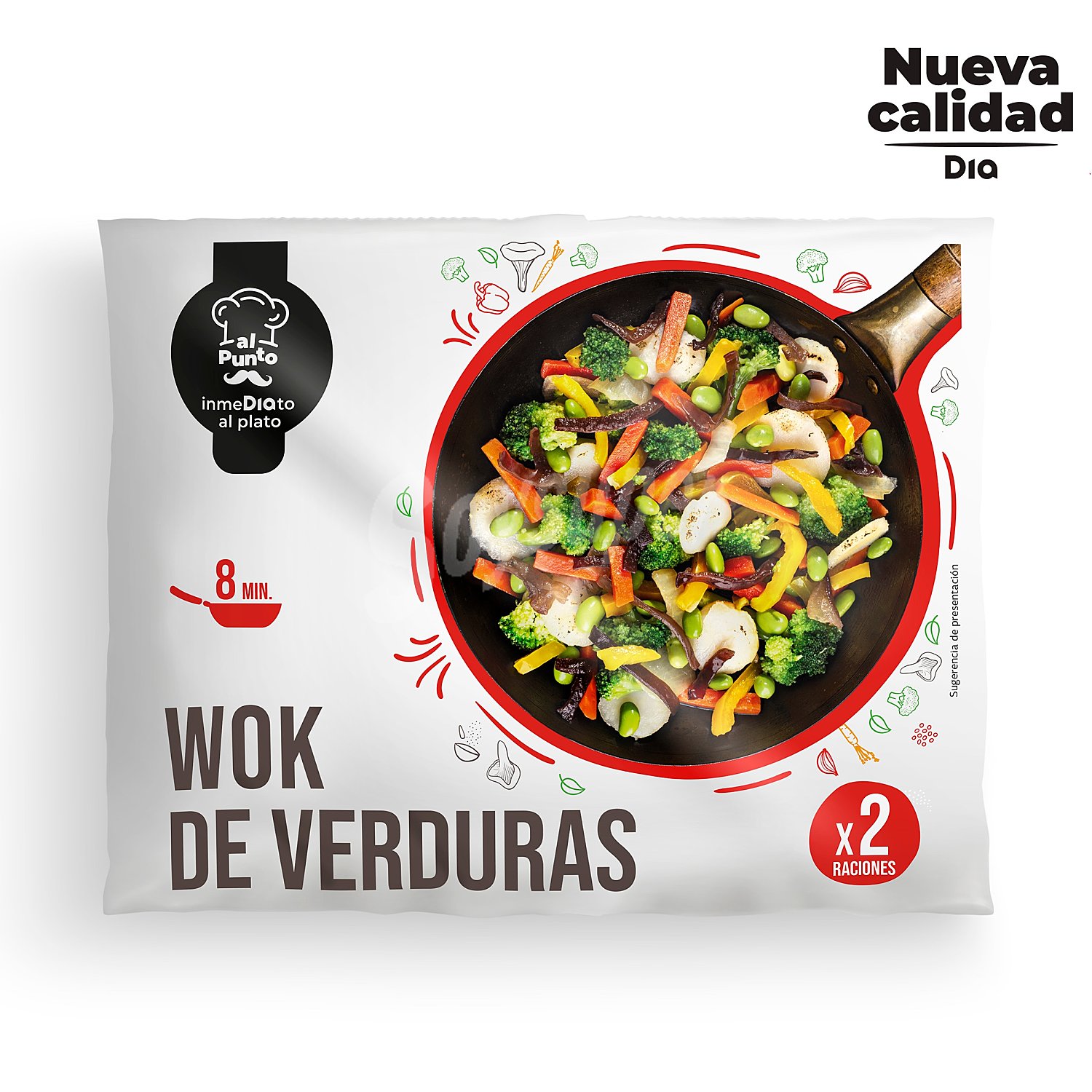 Wok de verduras Al Punto