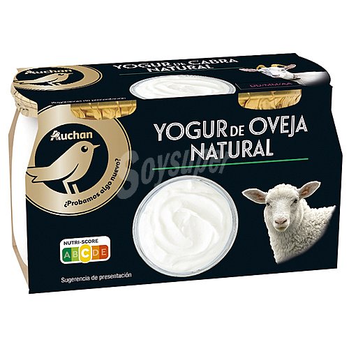 Alcampo gourmet Yogur natural de leche de oveja alcampo gourmet