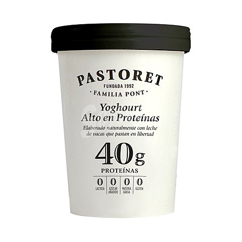 Pastoret Yogur natural con alto contenido en proteínas pastoret 500 G