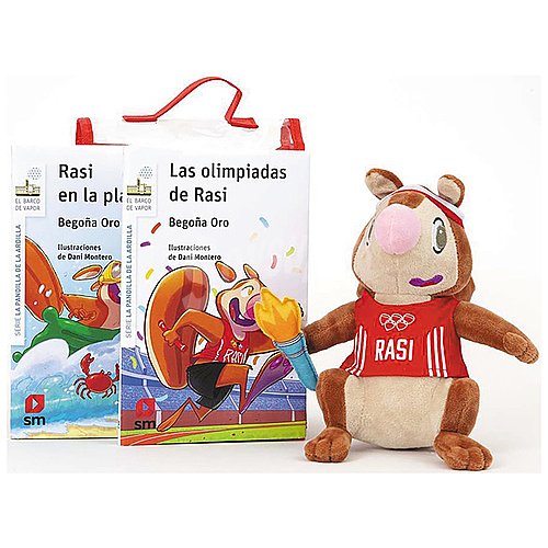 Pack de Rasi Olimpiadas, begoña ORO pradera. Género infantil. Ediciones SM.