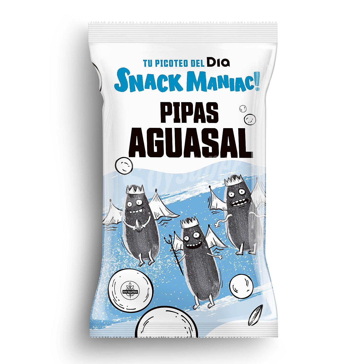 Pipas aguasal snack maniac