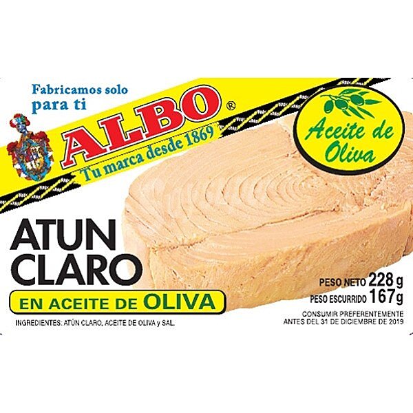 Albo Atún claro en aceite de oliva albo