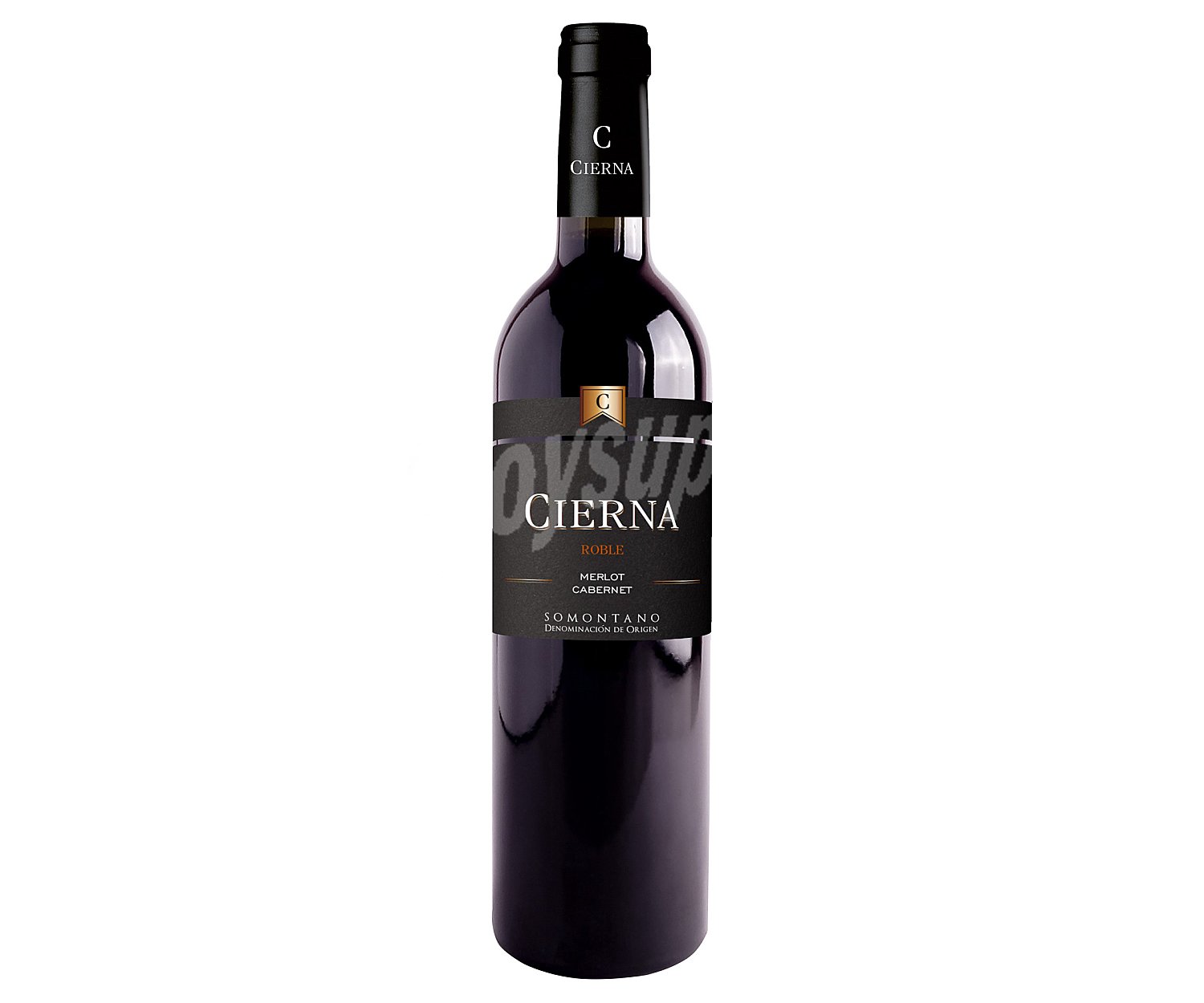 Vino tinto roble con denominación de origen Somontano