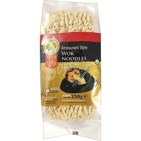 Fideos para wok