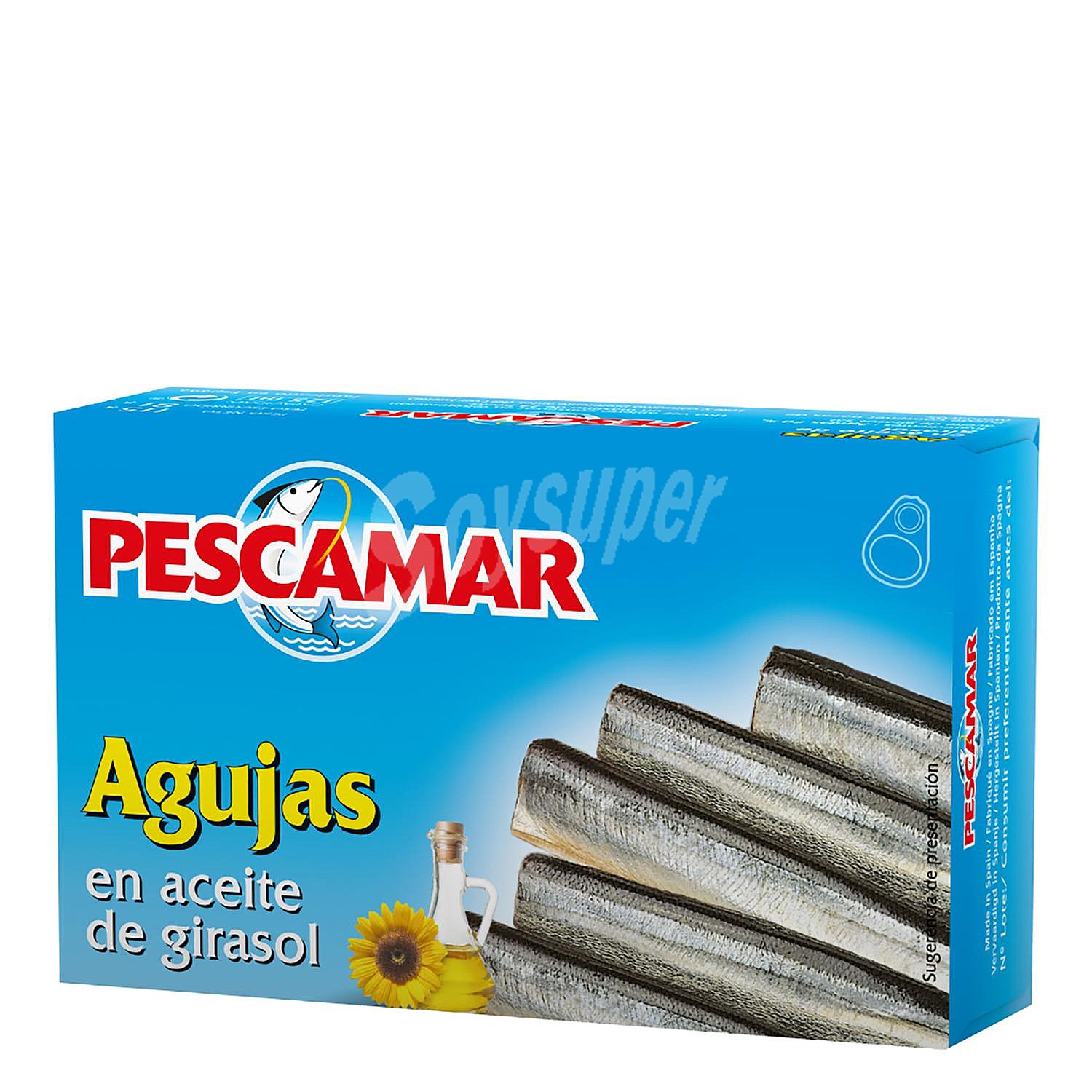 Agujas en aceite vegetal Pescamar