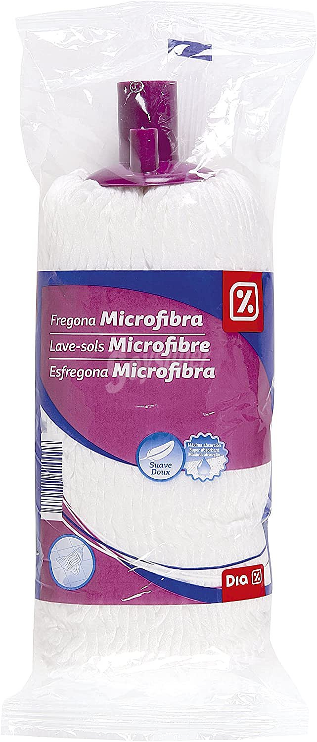 Fregona hilo microfibras especial para suelos delicados Dia