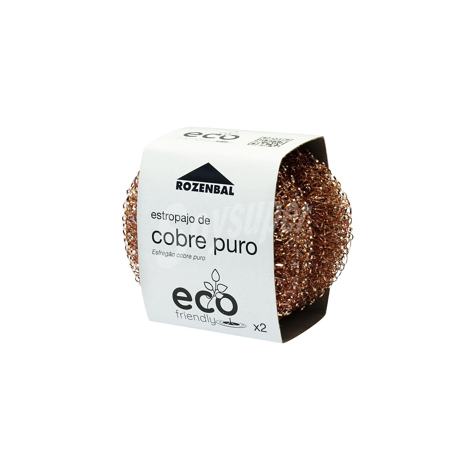 Estropajo Puro Cobre rozenbal Eco