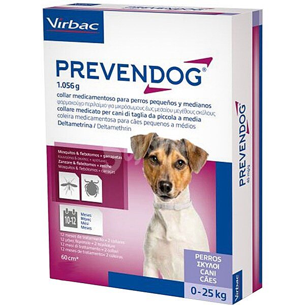 Prevendog collar antiparasitario para perros 60 cm