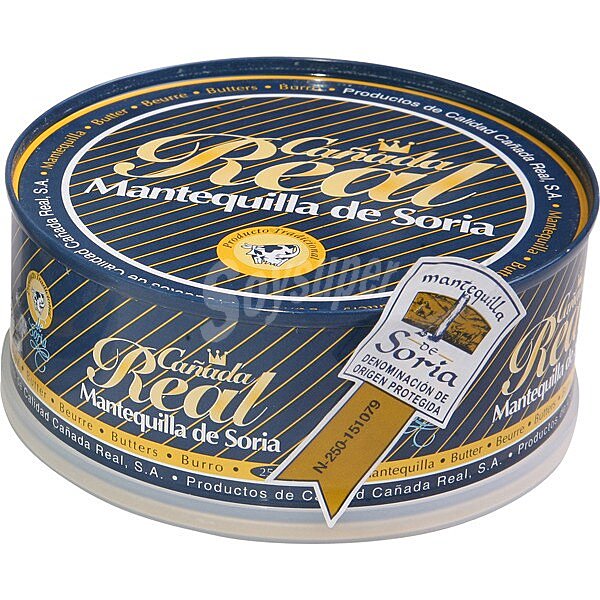 Mantequilla natural de Soria lata 250 g