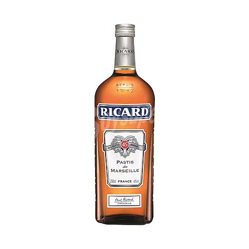 Ricard Aperitivo de Anís Pastis de Marsella ricard