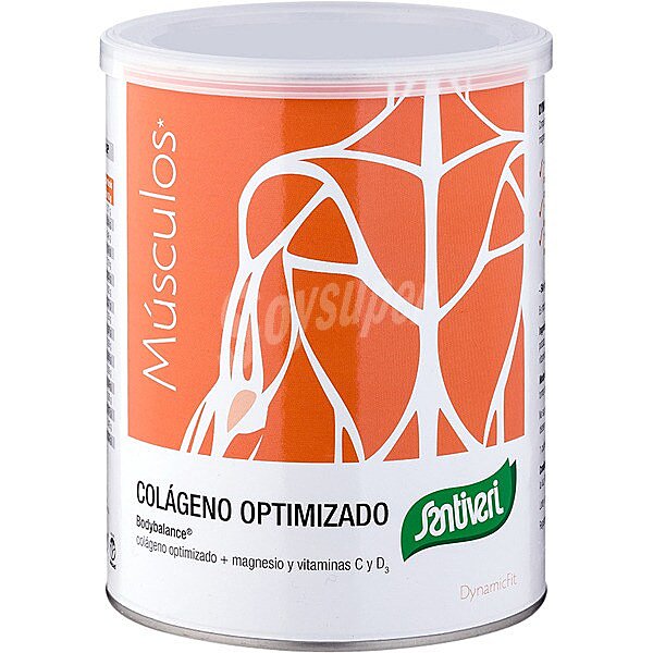 Dinamicfit Músculos colágeno optimizado con magnesio y vitamina D3 bote 275 g