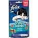 Snacks para gatos sabor a pescado horneado y gambas, Play Tubes purina félix