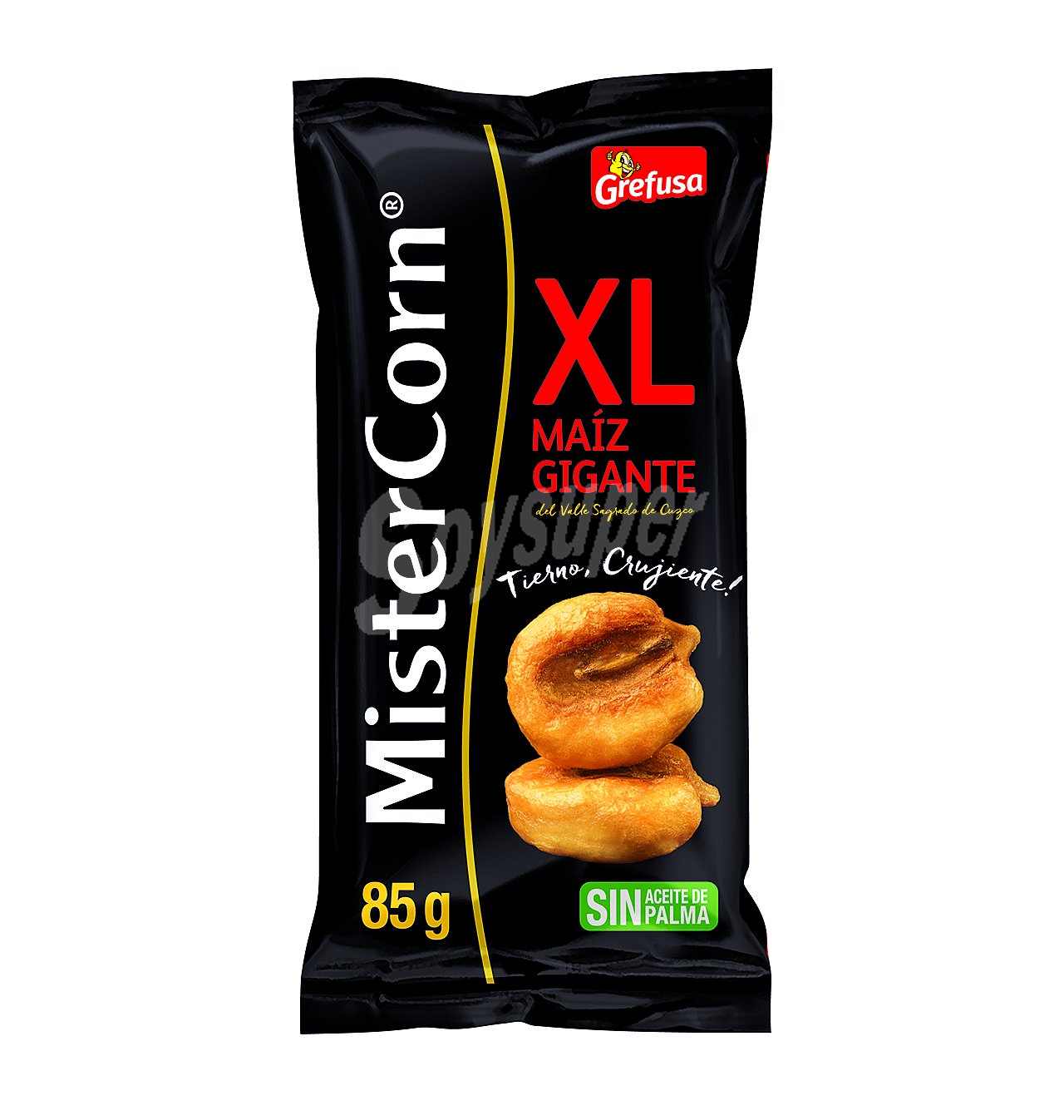 XL maíz gigante frito