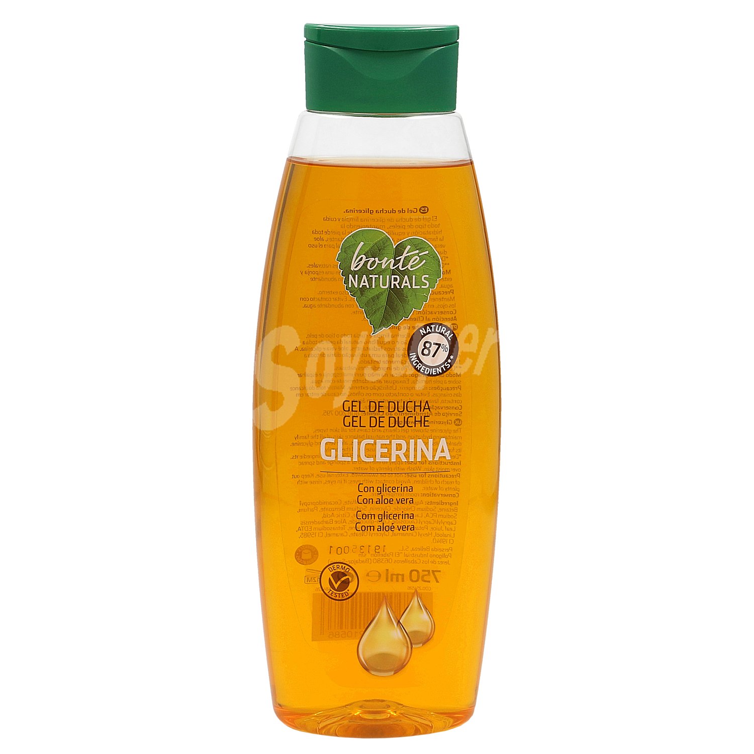 Gel de ducha glicerina bote 750 ml