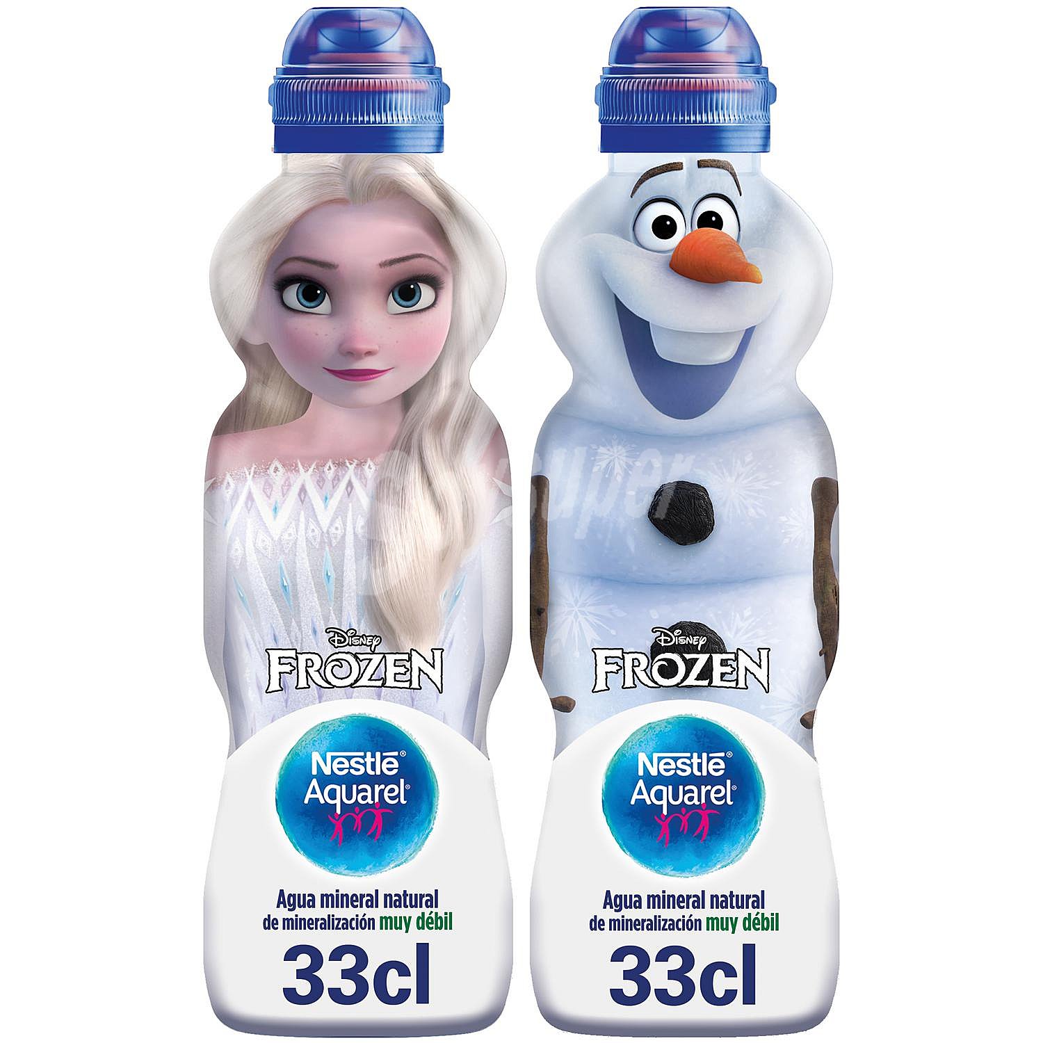 Agua mineral natural personajes infantil con tapón Nestlé