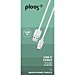 Cable tipo C blanco ploos