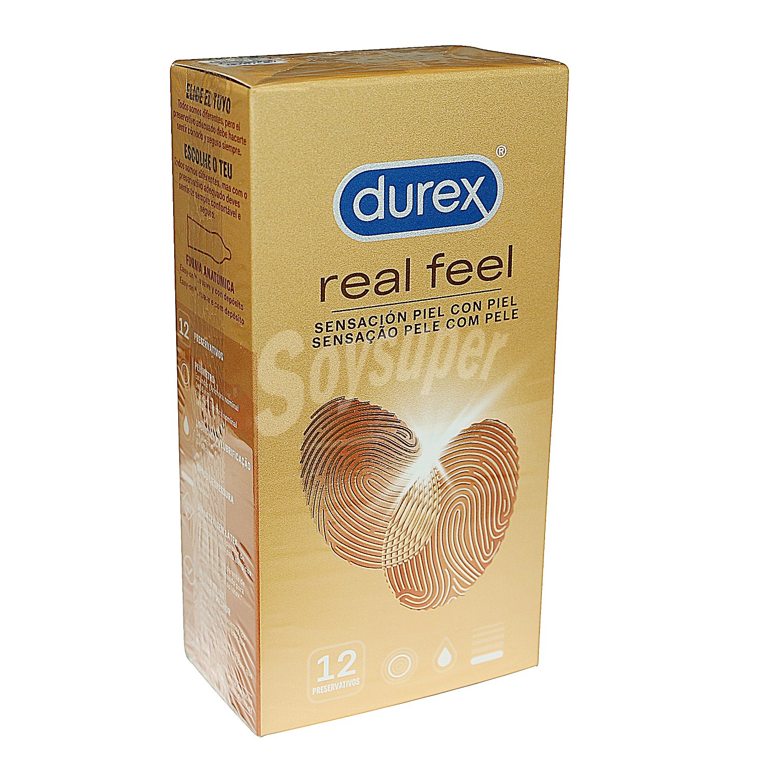 Preservativos real feel caja 12 uds