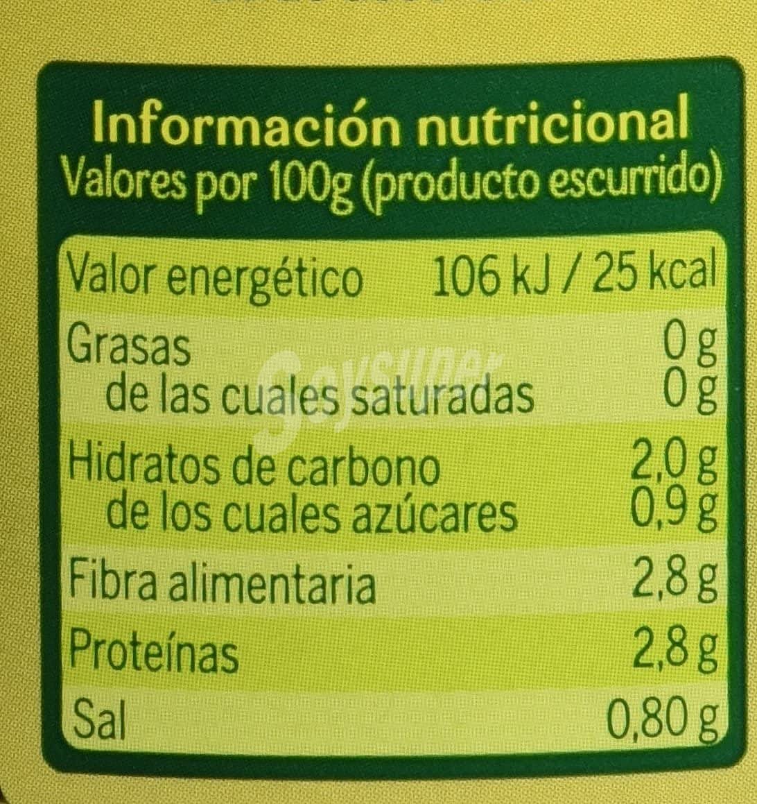 Espinacas de calidad extra gvtarra