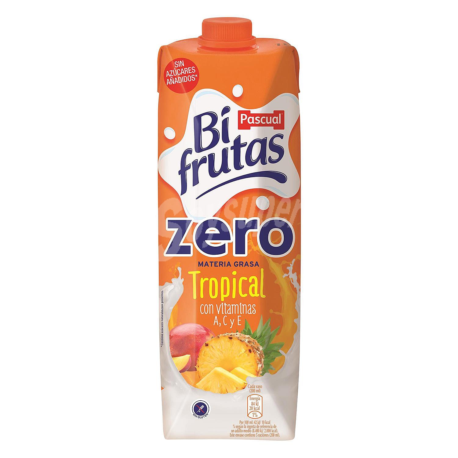 Zumo Bifrutas Tropical zero