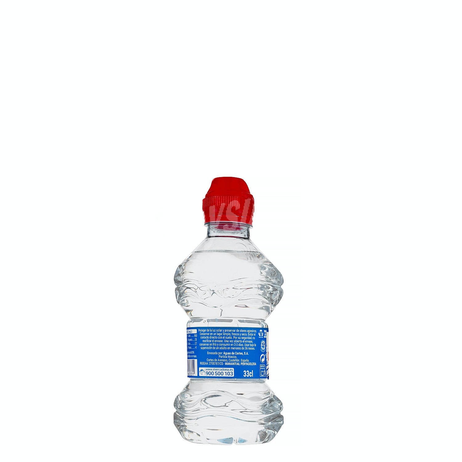 Agua mineral natural (tapón especial niños)