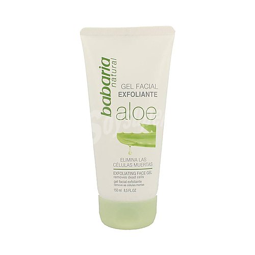 Babaria Gel exfoliante con aloe vera babaria